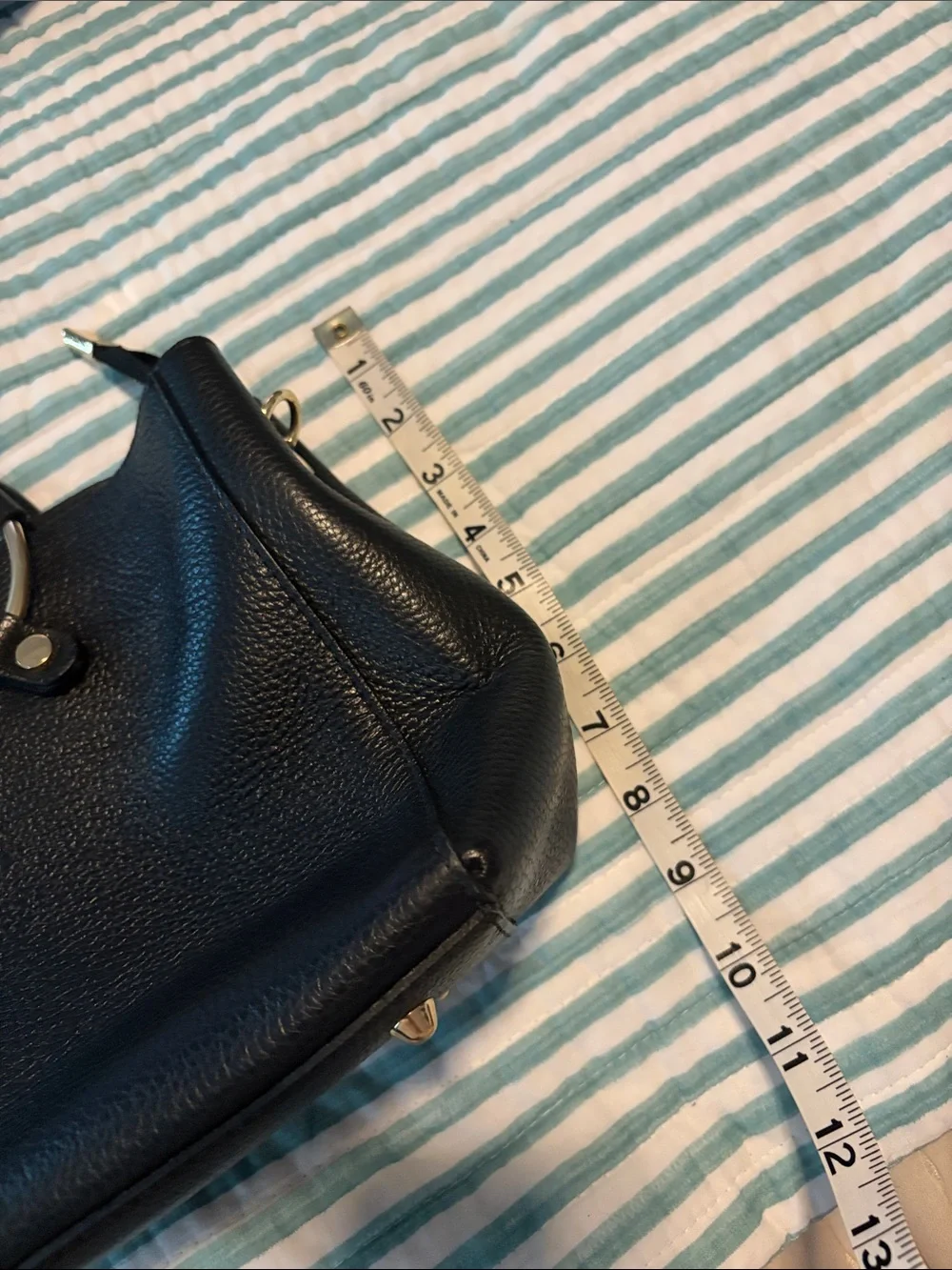 Black Genuine Leather Bag – Made in Italy